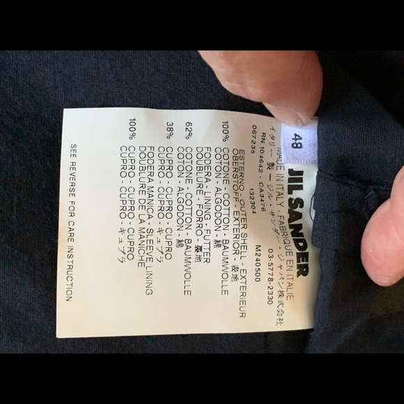 Jil Sander black jacket - Picture 6 of 7